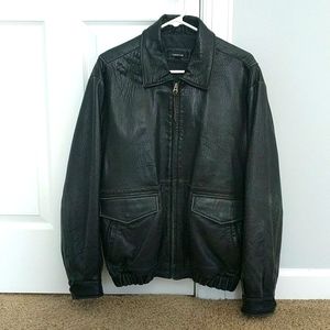 Men's leather jacket